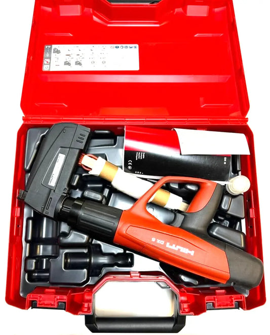 DX 5 Kit Fully Automatic Powder-Actuated Tool with Single and Collated Nail Capability